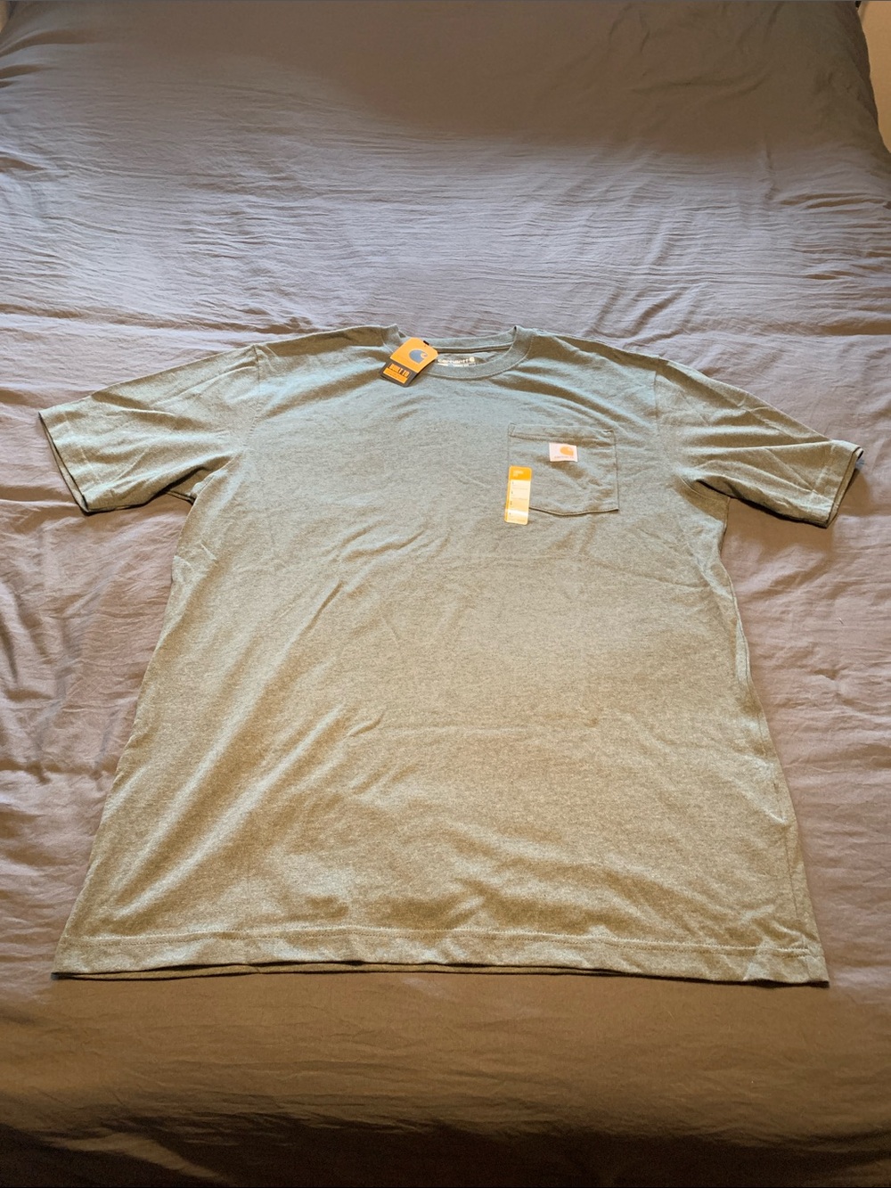 Carhartt Short Sleeve Pocket Tee in Olive